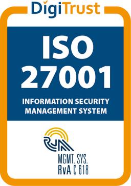 ISO 27001 certified